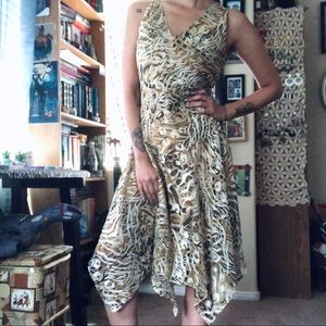 NWOT Vintage & Rare Miss Nikky Cheetah Print Dress